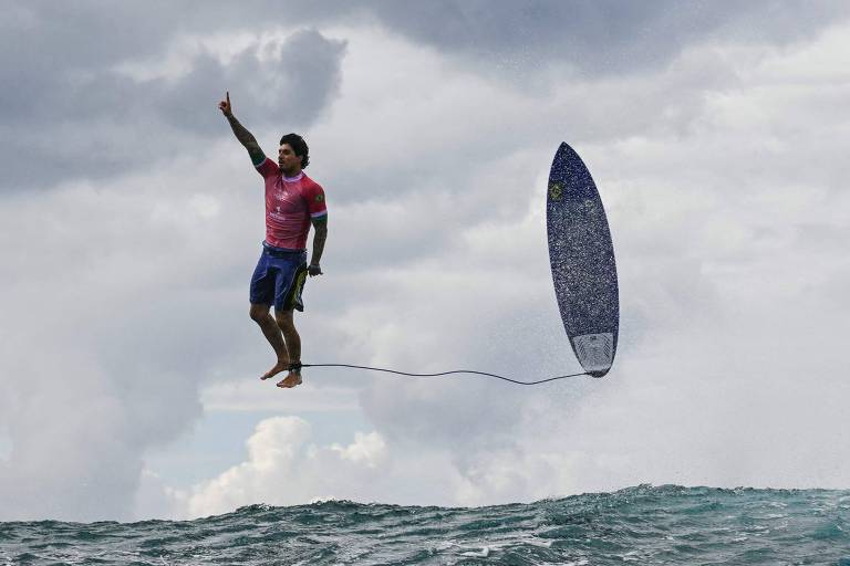 O voo de Gabriel Medina registrado quadro a quadro