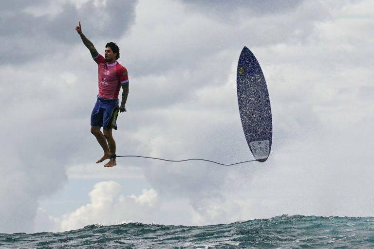 Gabriel Medina tem a foto mais curtida das Olimpíadas