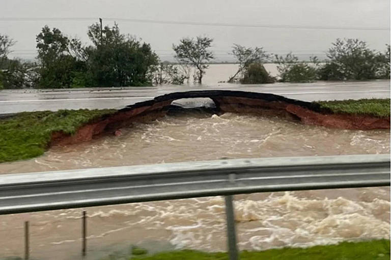 Temporais afetam mais de 16 mil pessoas no Rio Grande do Sul; previsão é de mais chuva