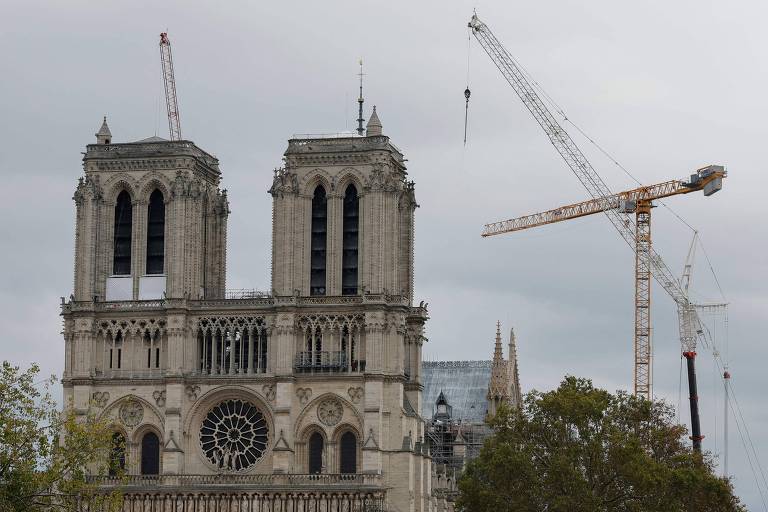 Notre-Dame de Paris se prepara para ser reaberta cinco anos após incêndio