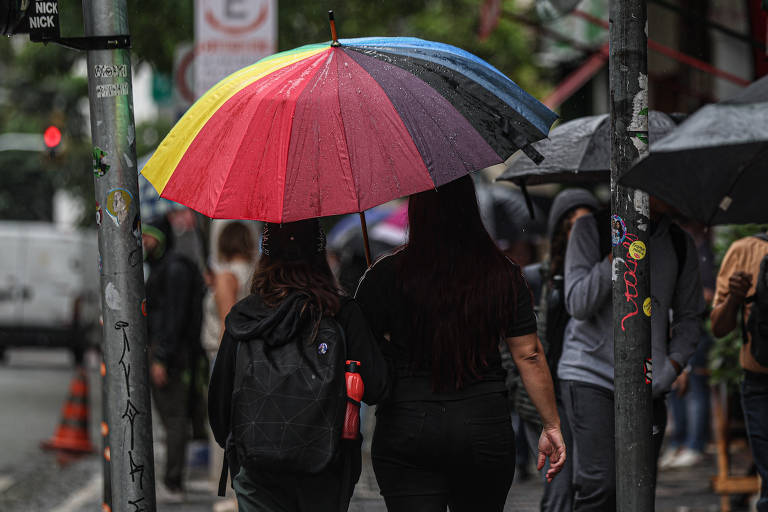 Passagem de frente fria deve provocar chuva no fim de semana em SP