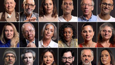 MONTAGEM, Monja Coen, O medico Alexandre Kalache, Ana Karina Bortoni, Bruno Gualano, Candido Bracher, Edu Lyra, Monica Andersen, Pedro Malan, Vera Iaconelli, Rachel Maia, Natalia Beauty e Suzana Herculano-Houzel,  participam de gravacao de curso para a CasaFolha, no estudio da TV Folha, em Sao Paulo ( Foto: Dirceu Neto/Folhapress )***SAO PAULO, SP - 14/10/2024 -  Retrato do cineasta José Padilha, no cenário de gravação da CasaFolha, na sede do jornal.  (Foto: Danilo Verpa/Folhapress***SAO PAULO, SP, BRASIL. - 11.11.2024 - Álvaro Machado Dias, doutor em neurociências e comportamento pela USP e professor adjunto da Unifesp (Universidade Federal de São Paulo) é colunista na Folha. - (foto: Rubens Cavallari/Folhapress,casa Folha) * * * EXCLUSIVO * * ****Micarla Lins grava curso sobre oratória para a CasaFolha no estúdio da TV Folha, em São Paulo ( Foto: Dirceu Neto/Folhapress )***Giovanni Begossi grava curso sobre oratória para a CasaFolha no estúdio da TV Folha, em São Paulo ( Foto: Dirceu Neto/Folhapress ) ***George Wachsmann grava curso para a CasaFolha no estúdio da TV Folha, em São Paulo ( Foto: Dirceu Neto/Folhapress ) ***SÃO PAULO- SP-BRASIL - 09-12-2024 - A triatleta Fernanda Keller durante gravação de curso inédito para a CasaFolha,no estúdio da TV Folha.*(Foto: Rafaela Araújo/Folhapress,  Tv Folha ) ** EXCLUSIVO FOLHA DE SÃO PAULO * DIREITOS RESERVADOS. NÃO PUBLICAR SEM AUTORIZAÇÃO DO DETENTOR DOS DIREITOS AUTORAIS E DE IMAGEM