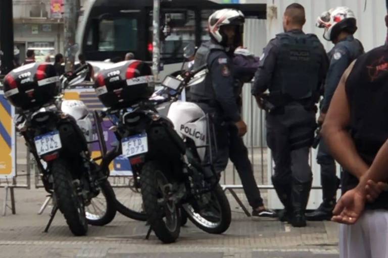 PM agride entregador com tapa no rosto no centro de SP