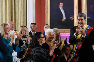 VENEZUELA-CARACAS-PRESIDENT-INAUGURATION