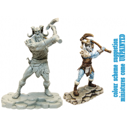 DUNGEONS AND DRAGONS ICEWIND DALE FROST GIANT RAVAGER MINI FIGURE GALE FORCE NINE