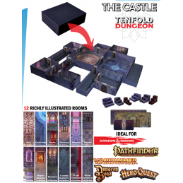 TENFOLD DUNGEON THE CASTLE PER MINIATURE GAMES DM VAULT