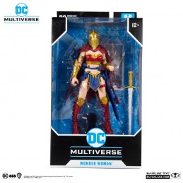 DC MULTIVERSE LKOE WONDER WOMAN WITH HELMET OF FATE ACTION FIGURE MC FARLANE