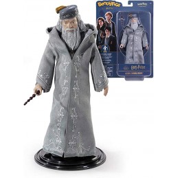 NOBLE COLLECTIONS HARRY POTTER ALBUS DUMBLEDORE BENDYFIGS ACTION FIGURE