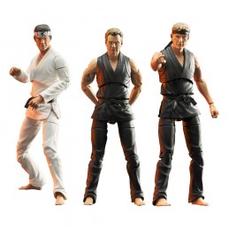 DIAMOND SELECT DIAMOND SELECT COBRA KAI SERIES SET 3X ACTION FIGURE