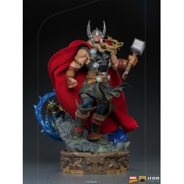 THOR UNLEASHED BDS ART SCALE DELUXE 1/10 STATUA FIGURE IRON STUDIOS