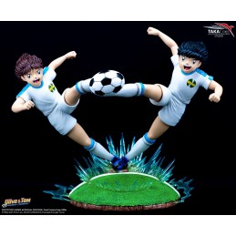 CAPTAIN TSUBASA (HOLLY E BENJI) GOLDEN TWIN SHOT STATUA FIGURE TAKA CORP STUDIO