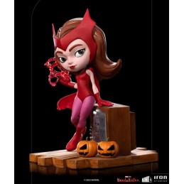 WANDAVISION HALLOWEEN WANDA MINICO FIGURE STATUA IRON STUDIOS