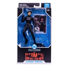 MC FARLANE DC MULTIVERSE "THE BATMAN" - CATWOMAN UNMASKED ACTION FIGURE