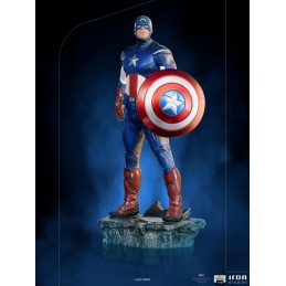 THE INFINITY SAGA CAPTAIN AMERICA BATTLE OF NY BDS ART SCALE 1/10 STATUA FIGURE IRON STUDIOS