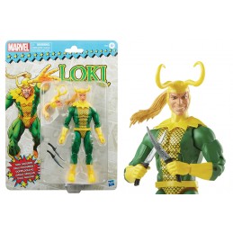 HASBRO MARVEL LEGENDS RETRO COLLECTION LOKI ACTION FIGURE