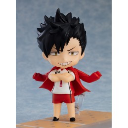 HAIKYU TETSURO KUROO SECOND UNIFORM VERSION NENDOROID ACTION FIGURE ORANGE ROUGE