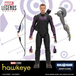 MARVEL LEGENDS BAF ULTRON - HAWKEYE CLINT BARTON ACTION FIGURE HASBRO