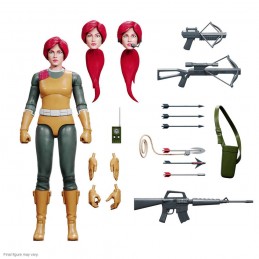 G.I. JOE ULTIMATES SCARLETT ACTION FIGURE SUPER7