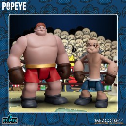 POPEYE 5 POINTS POPEYE AND OXHEART BOX SET ACTION FIGURE MEZCO TOYS