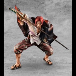 ONE PIECE P.O.P. RED HAIRED SHANKS STATUA FIGURE MEGAHOUSE