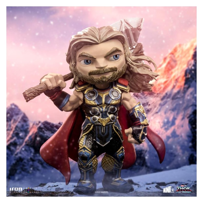 THOR LOVE AND THUNDER THOR MINICO FIGURE STATUA IRON STUDIOS