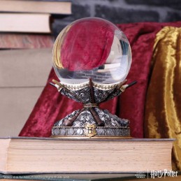 HARRY POTTER WAND CRYSTAL BALL AND HOLDER REPLICA NEMESIS NOW