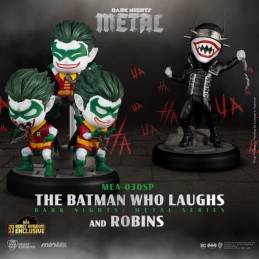 DARK KNIGHTS METAL BATMAN WHO LAUGHS AND ROBINS MINI EGG ATTACK FIGURE BEAST KINGDOM