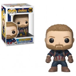 FUNKO FUNKO POP! AVENGERS INFINITY WAR CAPTAIN AMERICA BOBBLE HEAD FIGURE