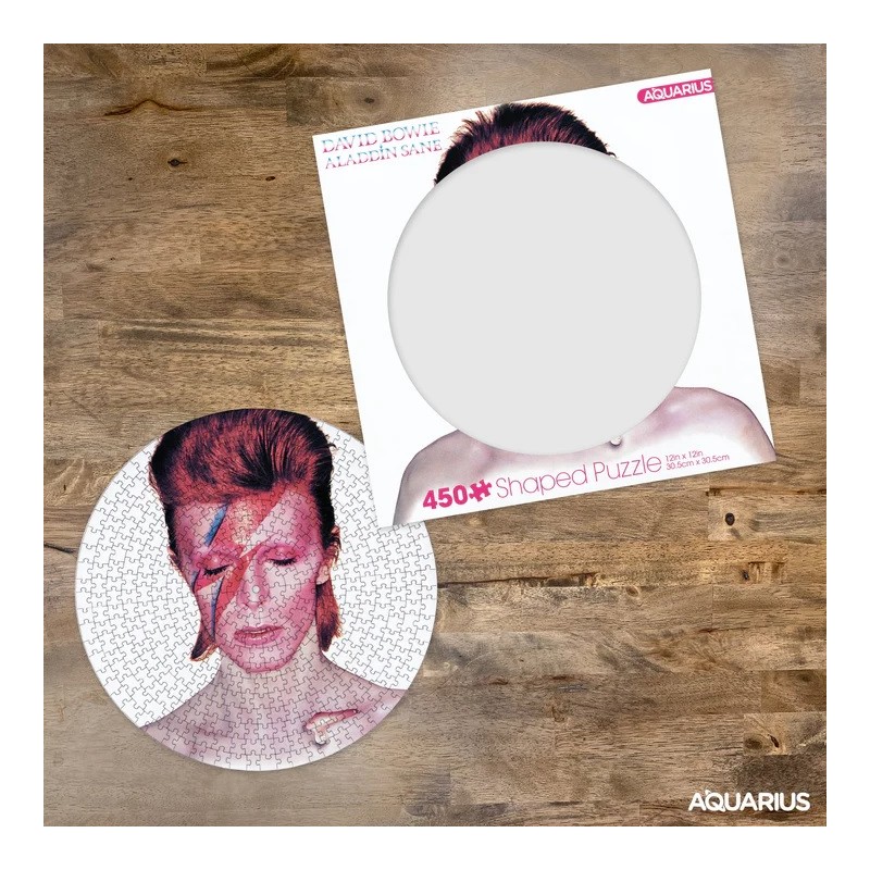 DAVID BOWIE ALADDIN SANE 450 PCS SHAPED PUZZLE 30X30CM AQUARIUS ENT