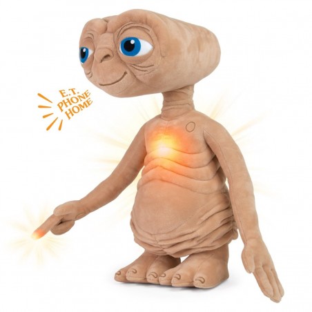 E.T. L'EXTRATERRESTRE 35CM PUPAZZO SONORO CON LUCI PELUCHE PLUSH FIGURE