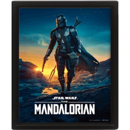 PYRAMID INTERNATIONAL STAR WARS THE MANDALORIAN LENTICULAR 3D POSTER 25X20CM