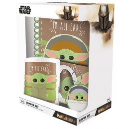 PYRAMID INTERNATIONAL STAR WARS THE MANDALORIAN 4 IN 1 GIFT SET - MUG COASTER NOTEBOOK AND KEYCHAIN