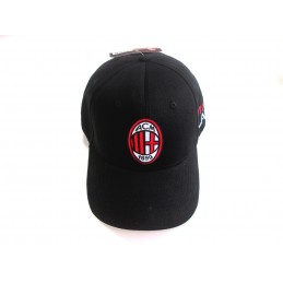 BASEBALL CAP AC MILAN SEMPRE MILAN UFFICIALE NERO