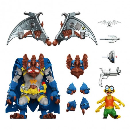 TEENAGE MUTANT NINJA TURTLES ULTIMATES WINGNUT AND SCREWLOOSE ACTION FIGURE