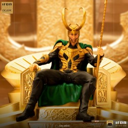 IRON STUDIOS THE INFINITY SAGA LOKI BDS ART SCALE DELUXE 1/10 STATUE FIGURE