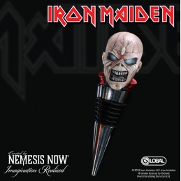 IRON MAIDEN EDDIE THE TROOPER BOTTLE STOPPER TAPPO PER BOTTIGLIE NEMESIS NOW