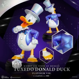 TUXEDO DONALD DUCK MASTER CRAFT PLATINUM VER. STATUA 40CM RESIN FIGURE BEAST KINGDOM