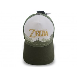 LEGEND OF ZELDA LOGO SKYLINE BASEBALL CAP CAPPELLO HEROES INC