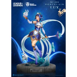 LEAGUE OF LEGENDS LOL PORCELAIN LUX MASTER CRAFT STATUA 42CM RESIN FIGURE BEAST KINGDOM