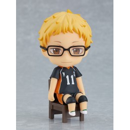 GOOD SMILE COMPANY HAIKYU KEI TSUKISHIMA NENDOROID SWACCHAO FIGURE