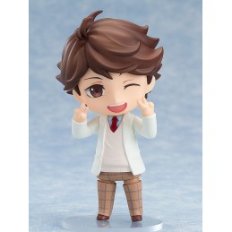 HAIKYU TORU OIKAWA SCHOOL UNIFORM NENDOROID ACTION FIGURE ORANGE ROUGE