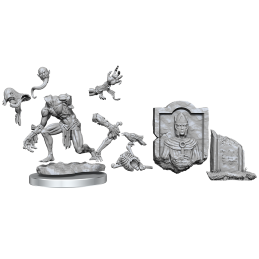 WIZKIDS DUNGEONS AND DRAGONS FRAMEWORKS GHAST & GHOUL MODEL KIT MINIATURE FIGURE