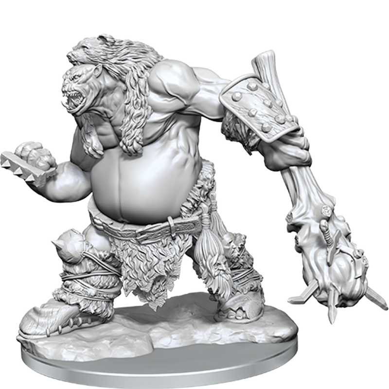 WIZKIDS DUNGEONS AND DRAGONS FRAMEWORKS OGRE MODEL KIT MINIATURE FIGURE