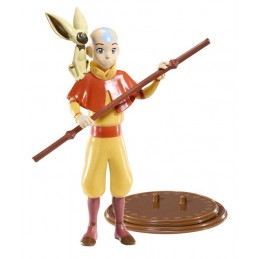 NOBLE COLLECTIONS AVATAR THE LAST AIRBENDER AANG BENDYFIGS ACTION FIGURE