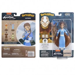 NOBLE COLLECTIONS AVATAR THE LAST AIRBENDER KATARA BENDYFIGS ACTION FIGURE