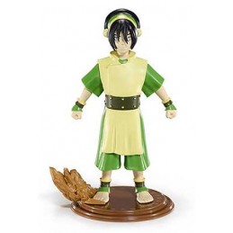 NOBLE COLLECTIONS AVATAR THE LAST AIRBENDER TOPH BENDYFIGS ACTION FIGURE