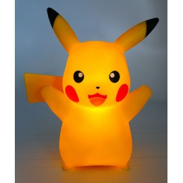 TEKNOFUN POKEMON HAPPY PIKACHU LIGHT UP FIGURE 25CM