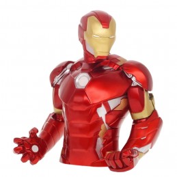 MONOGRAM MARVEL COMICS IRON MAN BUST BANK