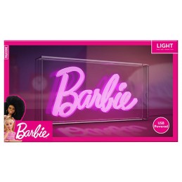 BARBIE LOGO NEON LIGHT LAMPADA PALADONE PRODUCTS