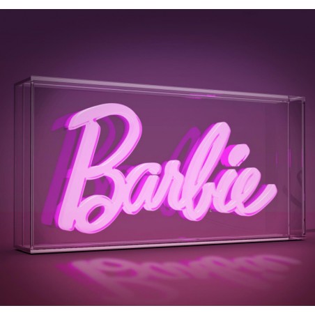 BARBIE LOGO NEON LIGHT LAMPADA